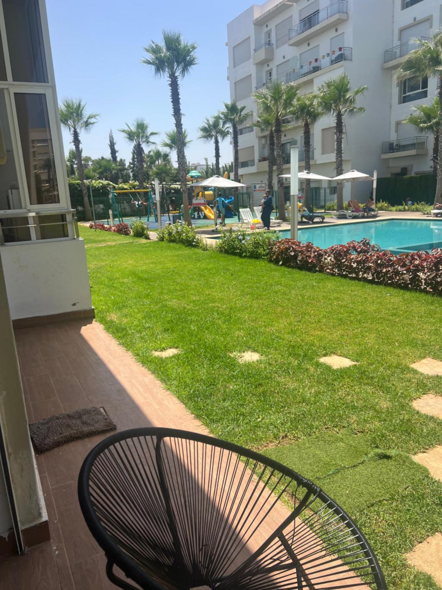 Apparemment De Luxe Vue Piscine Apartment Bouznika Exterior foto